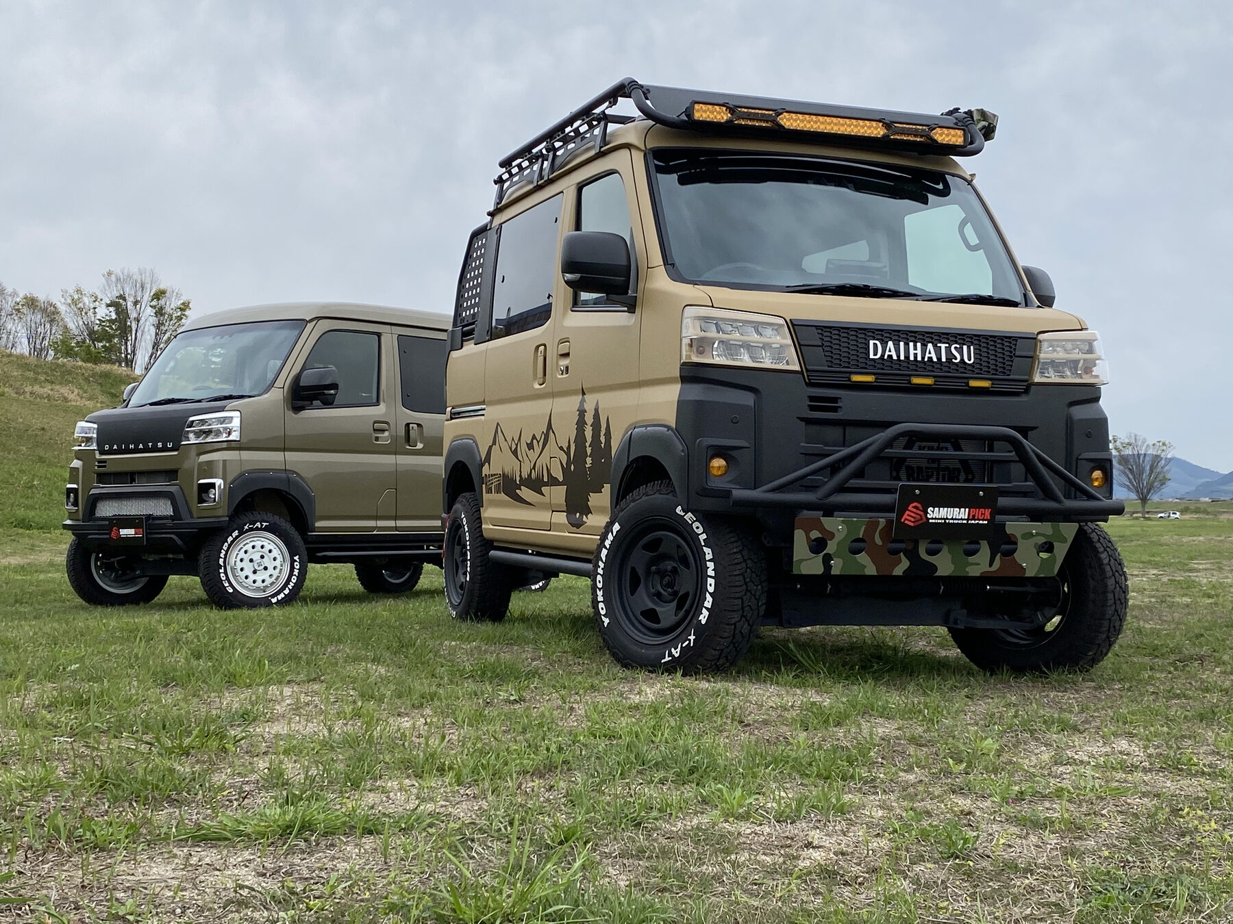 マイスターショップフルカワが制作した軽トラックと軽バンのカスタムコンプリートカー